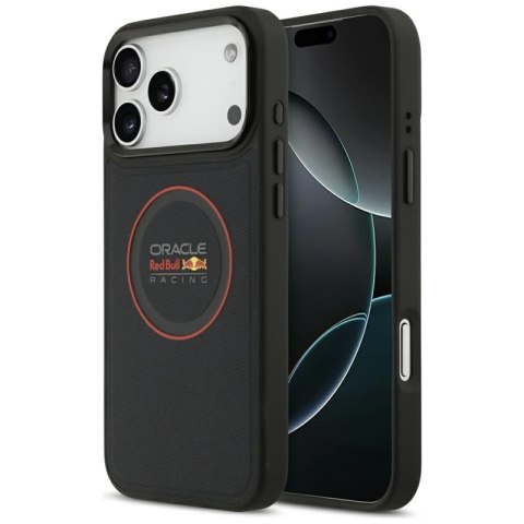 Red Bull Meshed Red Ring & Metal Buttons MagSafe - Etui iPhone 17 Pro Max (granatowy)