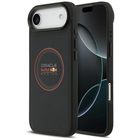 Red Bull Meshed Red Ring & Metal Buttons MagSafe - Etui iPhone Air (granatowy)