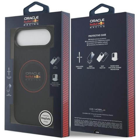 Red Bull Meshed Red Ring & Metal Buttons MagSafe - Etui iPhone Air (granatowy)