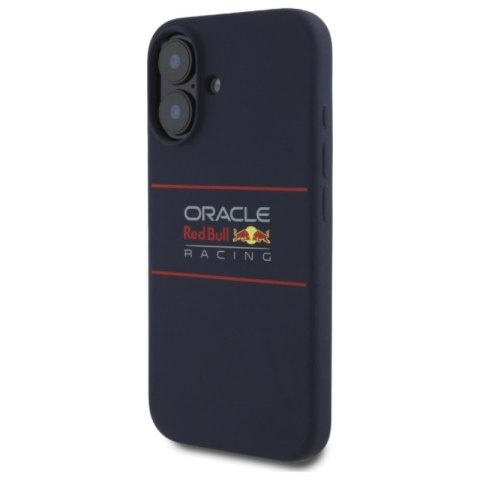 Red Bull Silicone Horizontal Logo MagSafe - Etui iPhone 16 Plus (granatowy)