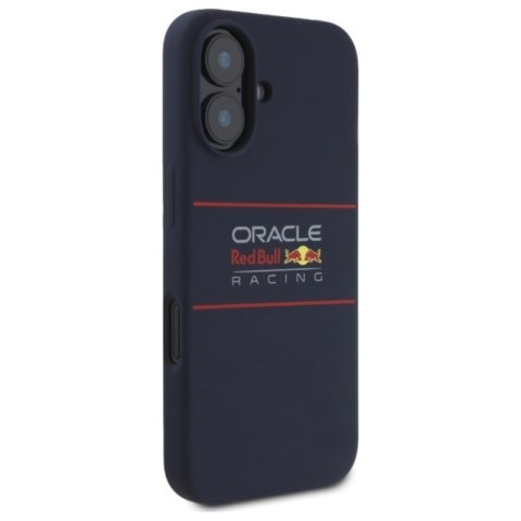 Red Bull Silicone Horizontal Logo MagSafe - Etui iPhone 16 Plus (granatowy)