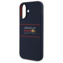 Red Bull Silicone Horizontal Logo MagSafe - Etui iPhone 16 Plus (granatowy)