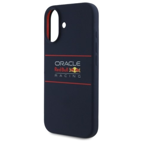 Red Bull Silicone Horizontal Logo MagSafe - Etui iPhone 16 Plus (granatowy)