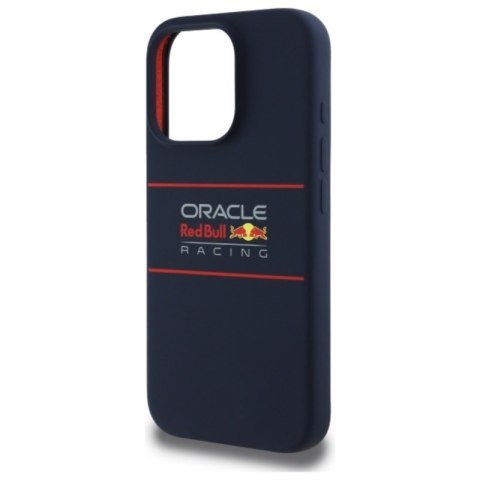 Red Bull Silicone Horizontal Logo MagSafe - Etui iPhone 16 Pro Max (granatowy)