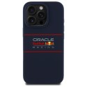 Red Bull Silicone Horizontal Logo MagSafe - Etui iPhone 16 Pro (granatowy)