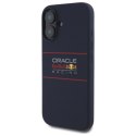 Red Bull Silicone Horizontal Logo MagSafe - Etui iPhone 16 (granatowy)