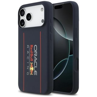 Red Bull Silicone Oversize Vertical Logo MagSafe - Etui iPhone 17 Pro Max (granatowy)