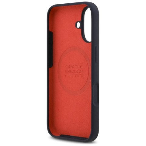 Red Bull Silicone Oversize Vertical Logo MagSafe - Etui iPhone 17 (granatowy)