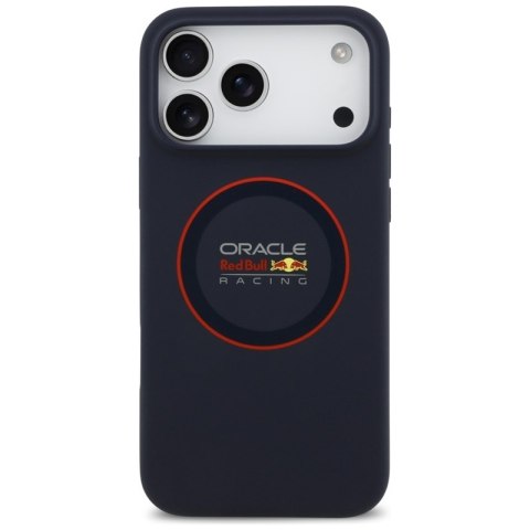 Red Bull Silicone Red Ring MagSafe - Etui iPhone 17 Pro Max (granatowy)