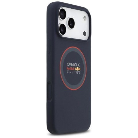 Red Bull Silicone Red Ring MagSafe - Etui iPhone 17 Pro Max (granatowy)