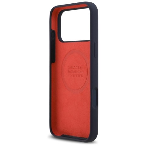 Red Bull Silicone Red Ring MagSafe - Etui iPhone 17 Pro Max (granatowy)