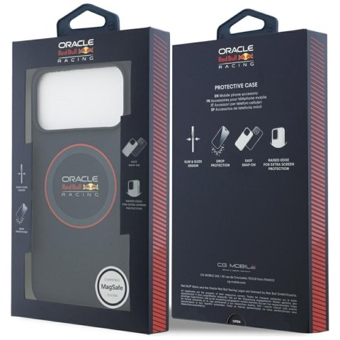 Red Bull Silicone Red Ring MagSafe - Etui iPhone 17 Pro Max (granatowy)
