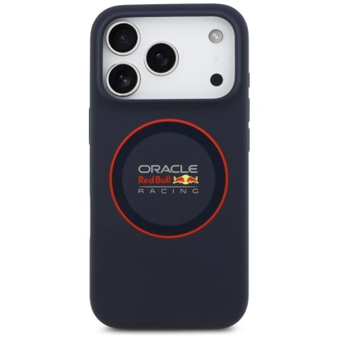 Red Bull Silicone Red Ring MagSafe - Etui iPhone 17 Pro (granatowy)