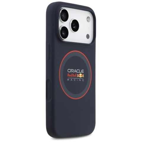 Red Bull Silicone Red Ring MagSafe - Etui iPhone 17 Pro (granatowy)