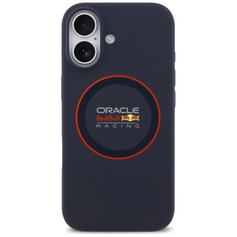 Red Bull Silicone Red Ring MagSafe - Etui iPhone 17 (granatowy)