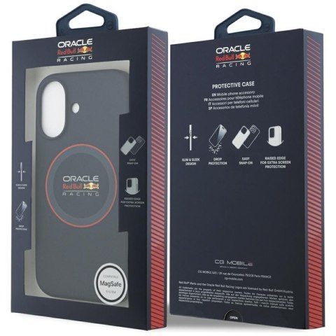 Red Bull Silicone Red Ring MagSafe - Etui iPhone 17 (granatowy)