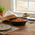 Alpina - Naczynie do duszenia Tajine z ceramiczną pokrywą stożkową 30x25 cm 2,5 L