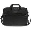 BMW Carbon Pockets & Metal Logo - Torba na notebooka 16" (czarny)