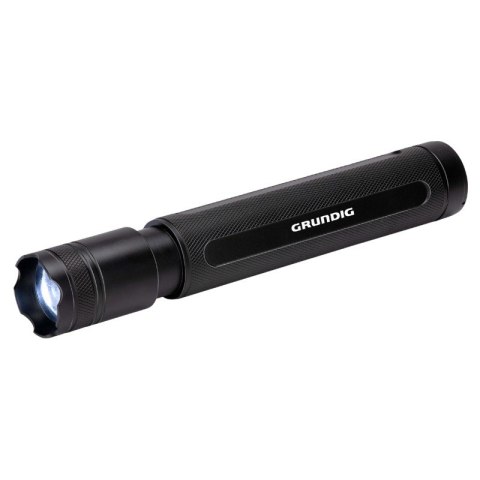 Grundig - Latarka aluminiowa LED 350 lumenów 6W, zasięg 200m !