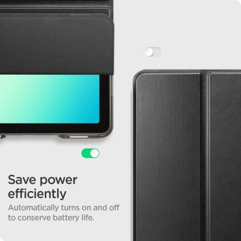Spigen Smart Fold - Etui do Samsung Galaxy Tab A11+ / A9+ (Black)