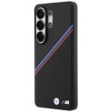 BMW Tricolor Metal Logo MagSafe - Etui Samsung Galaxy S26 Ultra (czarny)