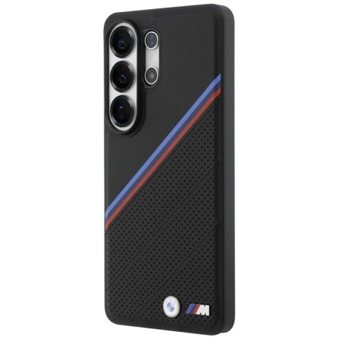 BMW Tricolor Metal Logo MagSafe - Etui Samsung Galaxy S26 Ultra (czarny)