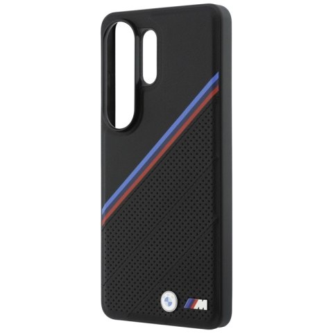 BMW Tricolor Metal Logo MagSafe - Etui Samsung Galaxy S26 Ultra (czarny)