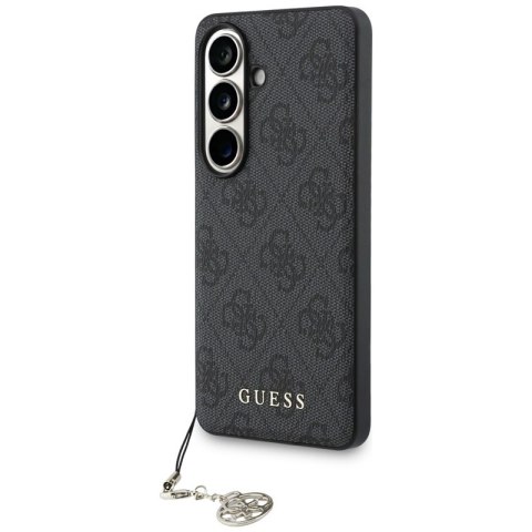 Guess 4G Classic Logo Charm MagSafe - Etui Samsung Galaxy S26 (czarny)