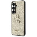 Guess Fixed Glitter Big 4G Metal Logo - Etui Samsung Galaxy S26 (złoty)