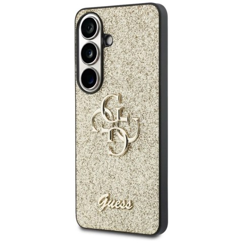 Guess Fixed Glitter Big 4G Metal Logo - Etui Samsung Galaxy S26 (złoty)