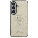Guess Fixed Glitter Big 4G Metal Logo - Etui Samsung Galaxy S26 (złoty)