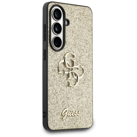 Guess Fixed Glitter Big 4G Metal Logo - Etui Samsung Galaxy S26 (złoty)