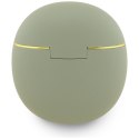 Guess Gold Line Triangle - Słuchawki Bluetooth TWS + etui ładujące (khaki)