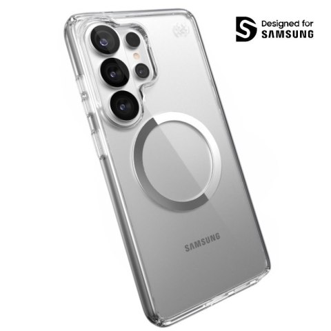 Speck Presidio Perfect-Clear Magnet - Etui Samsung Galaxy S26 Ultra MagSafe (Clear/Clear/Silver)