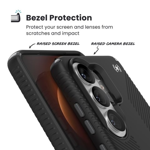 Speck Presidio2 Grip Magnet - Etui Samsung Galaxy S26 Ultra MagSafe (Black/Slate Grey/White)
