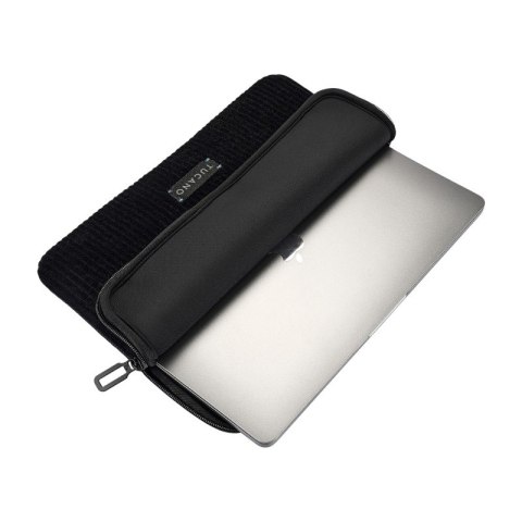 TUCANO Velluto 2 - Pokrowiec MacBook Pro 14" (M5/M4/M3/M2/M1/2026-2021) / Laptop 13" (czarny)