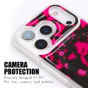 Crong Deluxe MAG Cover - Etui iPhone 17 Pro Max MagSafe (Pink Tortoise)