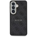 Guess 4G Embossed Ring MagSafe - Etui Samsung Galaxy S26+ (czarny)