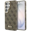 Guess 4G Script MagSafe - Etui Samsung Galaxy S26 Ultra (brązowy)