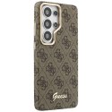 Guess 4G Script MagSafe - Etui Samsung Galaxy S26 Ultra (brązowy)
