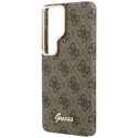 Guess 4G Script MagSafe - Etui Samsung Galaxy S26 Ultra (brązowy)
