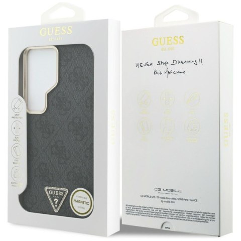 Guess 4G Triangle Logo MagSafe - Etui Samsung Galaxy S26 Ultra (czarny)