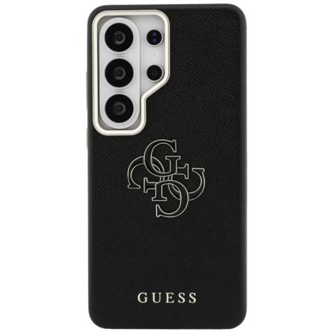 Guess Grained Big 4G Metal Logo - Etui Samsung Galaxy S26 Ultra (czarny)