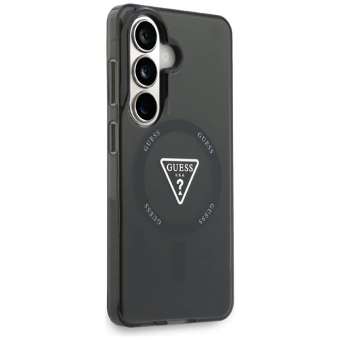 Guess IML Gradient Triangle MagSafe - Etui Samsung Galaxy S26 (czarny)