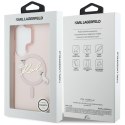 Karl Lagerfeld IML KC Script MagSafe - Etui Samsung Galaxy S26 Ultra (różowy)