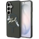 Karl Lagerfeld IML KC Script MagSafe - Etui Samsung Galaxy S26 (czarny)