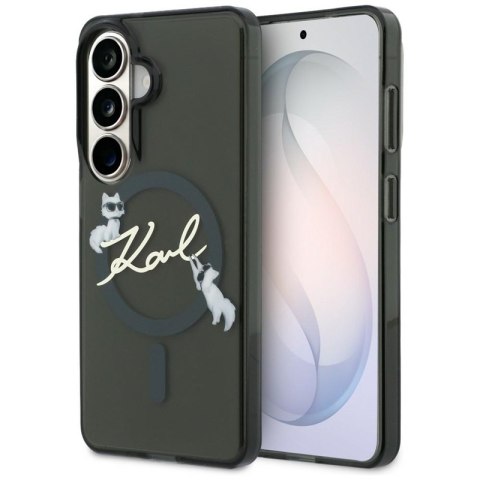 Karl Lagerfeld IML KC Script MagSafe - Etui Samsung Galaxy S26+ (czarny)