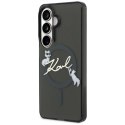 Karl Lagerfeld IML KC Script MagSafe - Etui Samsung Galaxy S26+ (czarny)