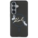 Karl Lagerfeld IML KC Script MagSafe - Etui Samsung Galaxy S26+ (czarny)