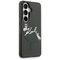 Karl Lagerfeld IML KC Script MagSafe - Etui Samsung Galaxy S26+ (czarny)